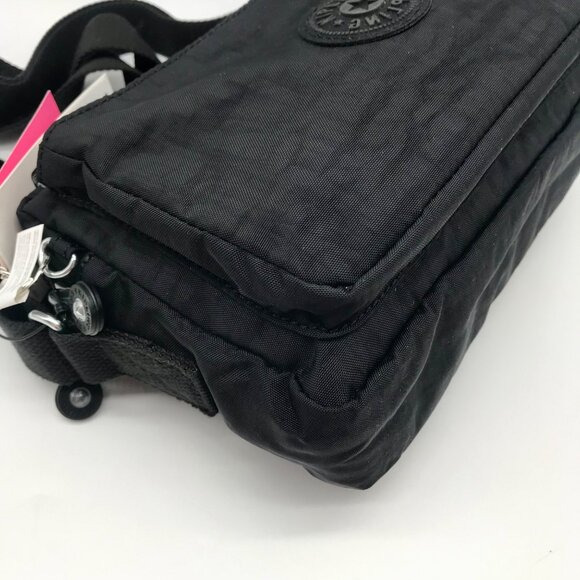 Kipling Black Noir Abanu Multi Crossbody Bag - Picture 9 of 11